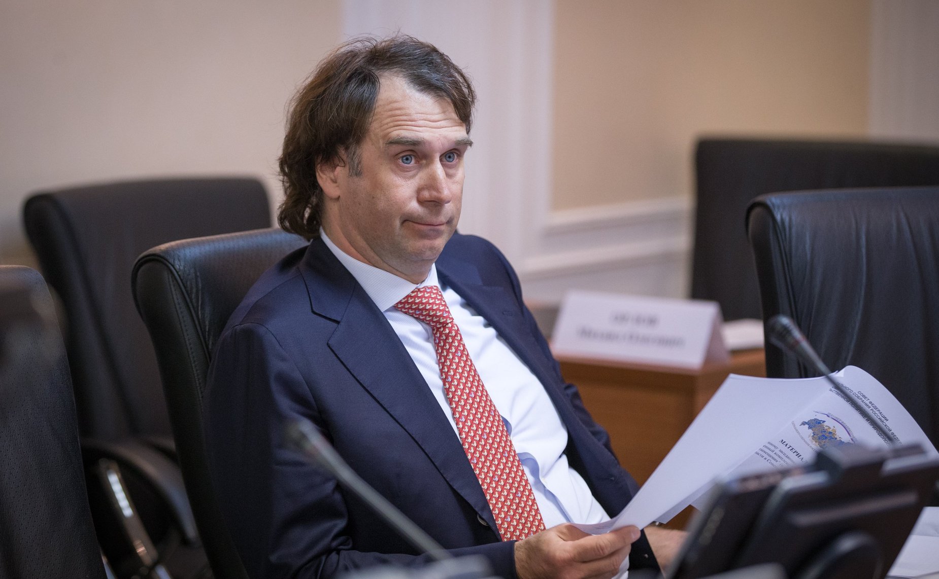 С. Лисовский на расширенном заседание Комитета СФ по аграрно-продовольственной политике и природопользованию