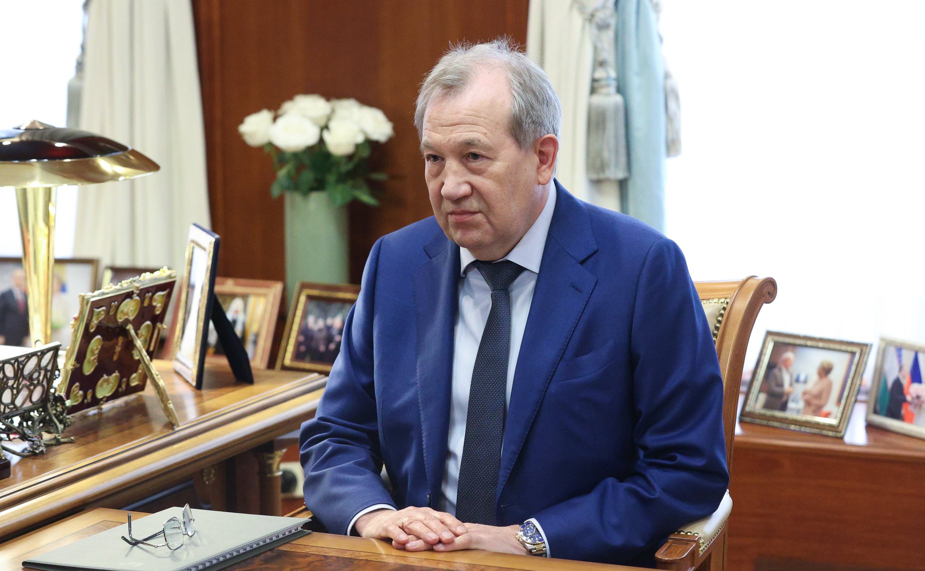 Валентина Матвиенко провела встречу с президентом Российской академии наук Геннадием Красниковым