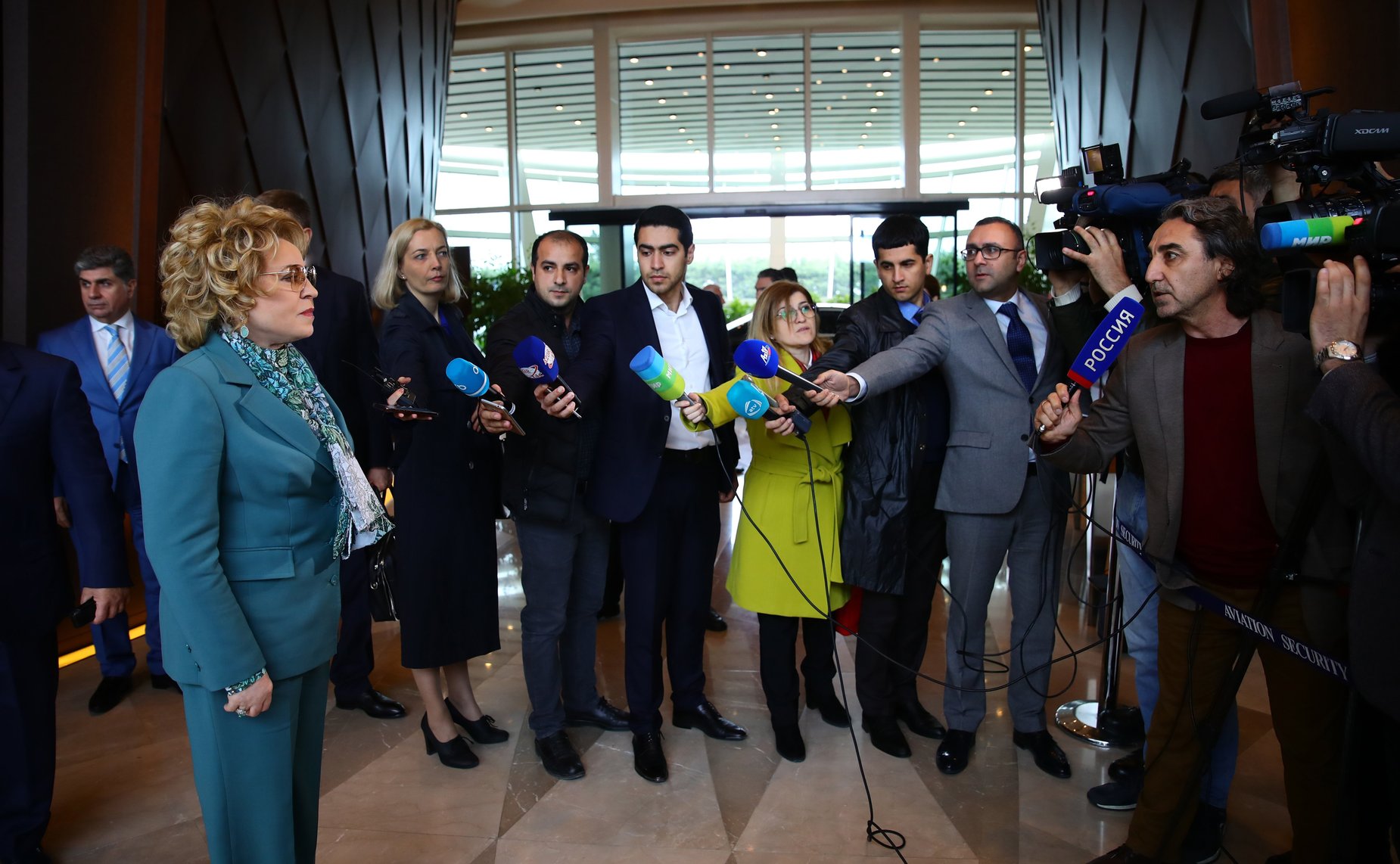 Официальный визит В. Матвиенко в Азербайджан