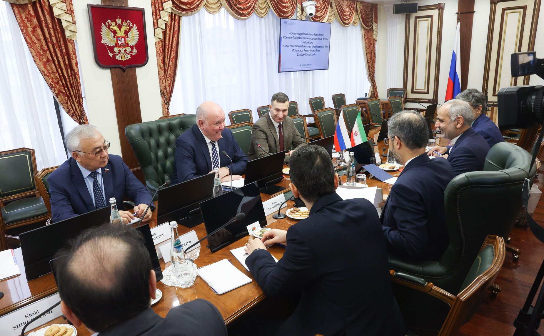Встреча Григория Карасина с заместителем Министра иностранных дел Исламской Республики Иран