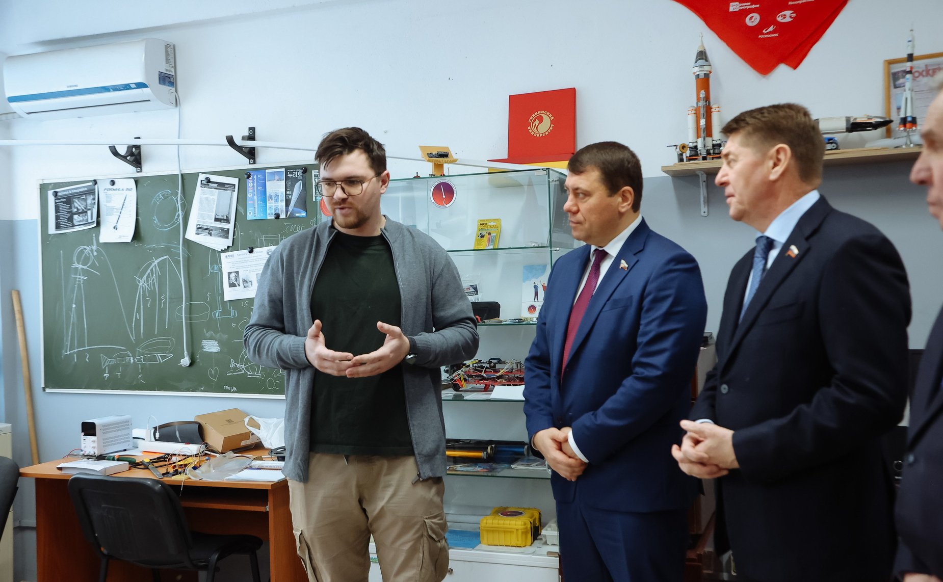 Сенаторы Российской Федерации посетили Амурский Государственный Университет