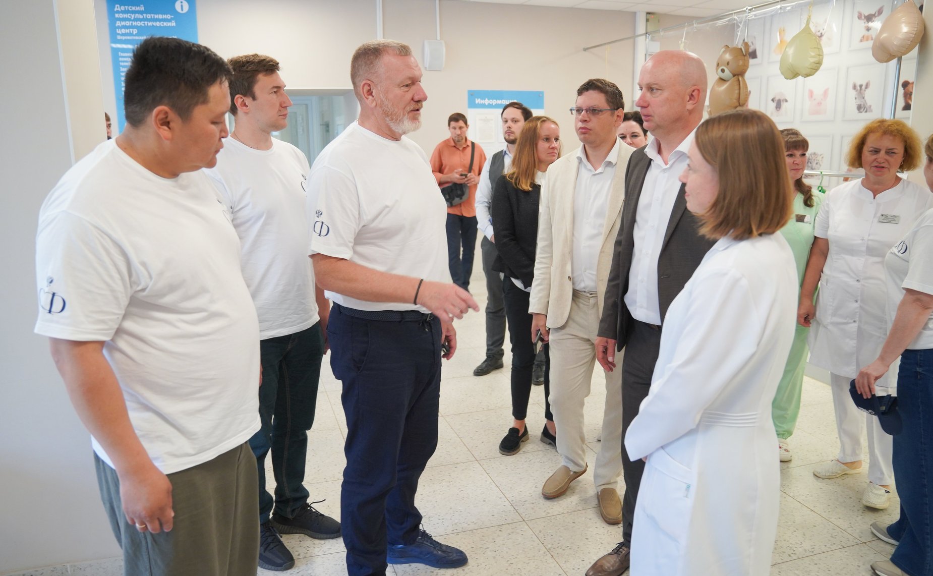 Сенаторы посетили Детский городской Консультативно-диагностический центр