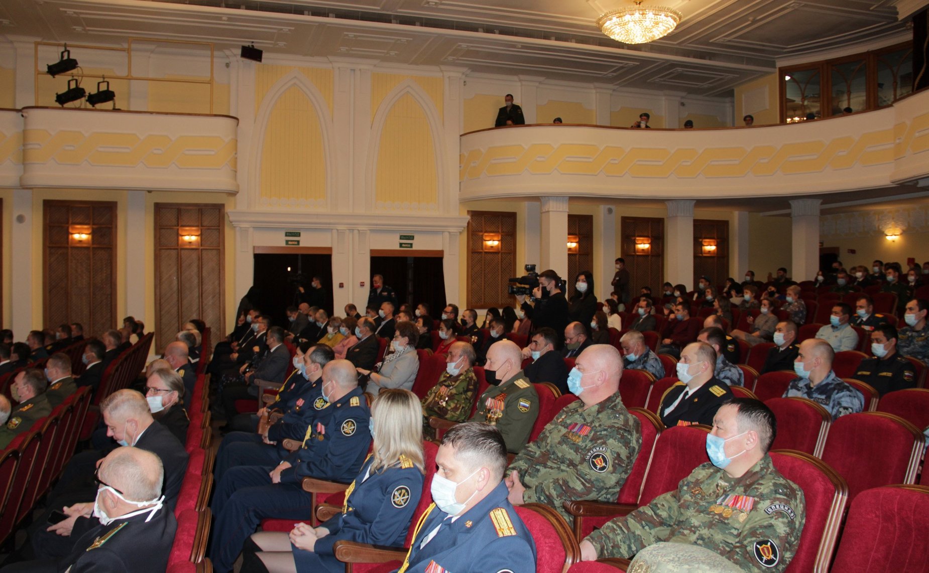 Татьяна Гигель приняла участие в торжественном мероприятии, посвященном празднованию Дня защитника Отечества