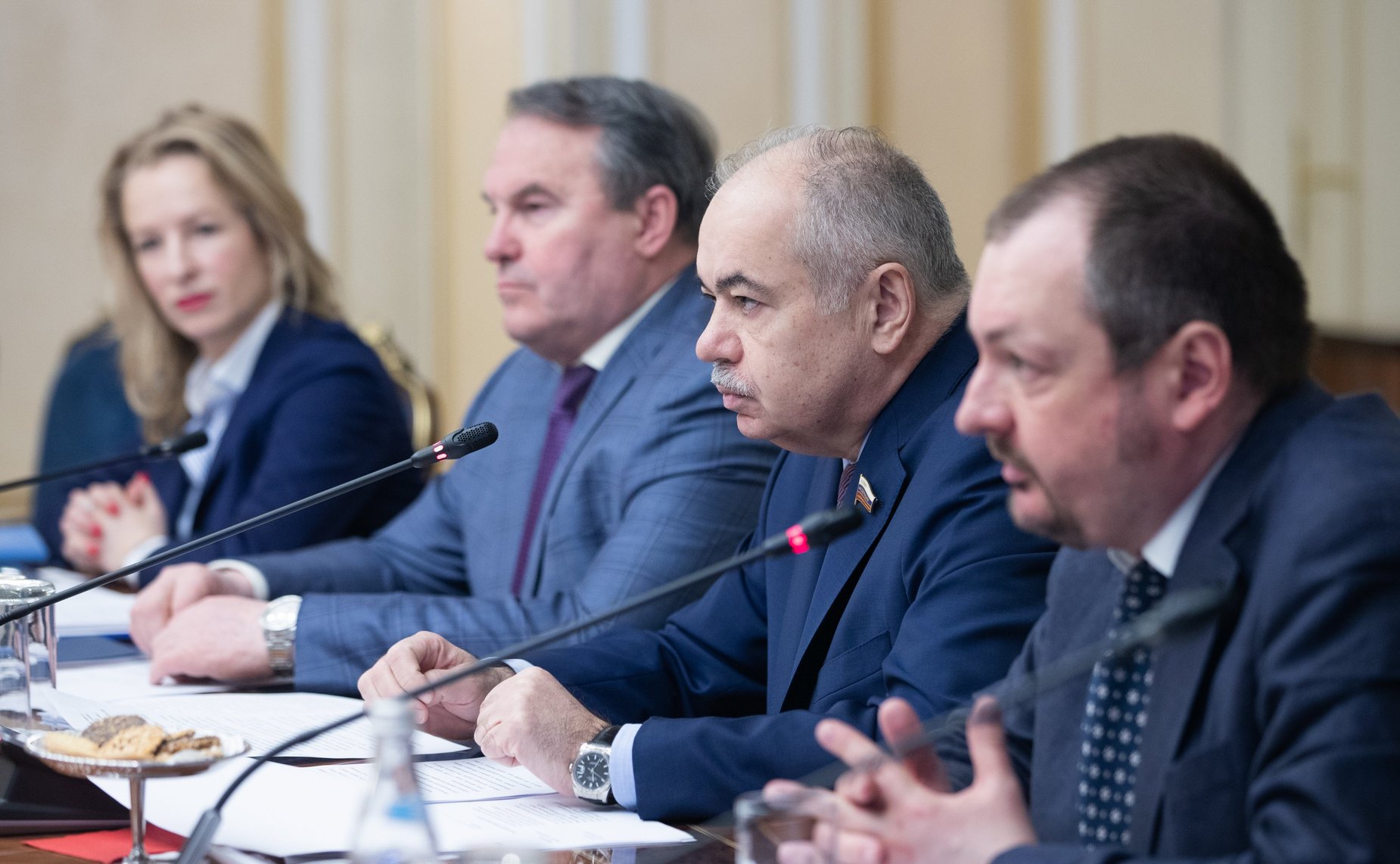 Встреча И. Умаханова c президентом Марокканского комитета мира и солидарности, вице-президентом Организации солидарности народов Азии и Африки Талаой Ассаудом Аль-Атласси