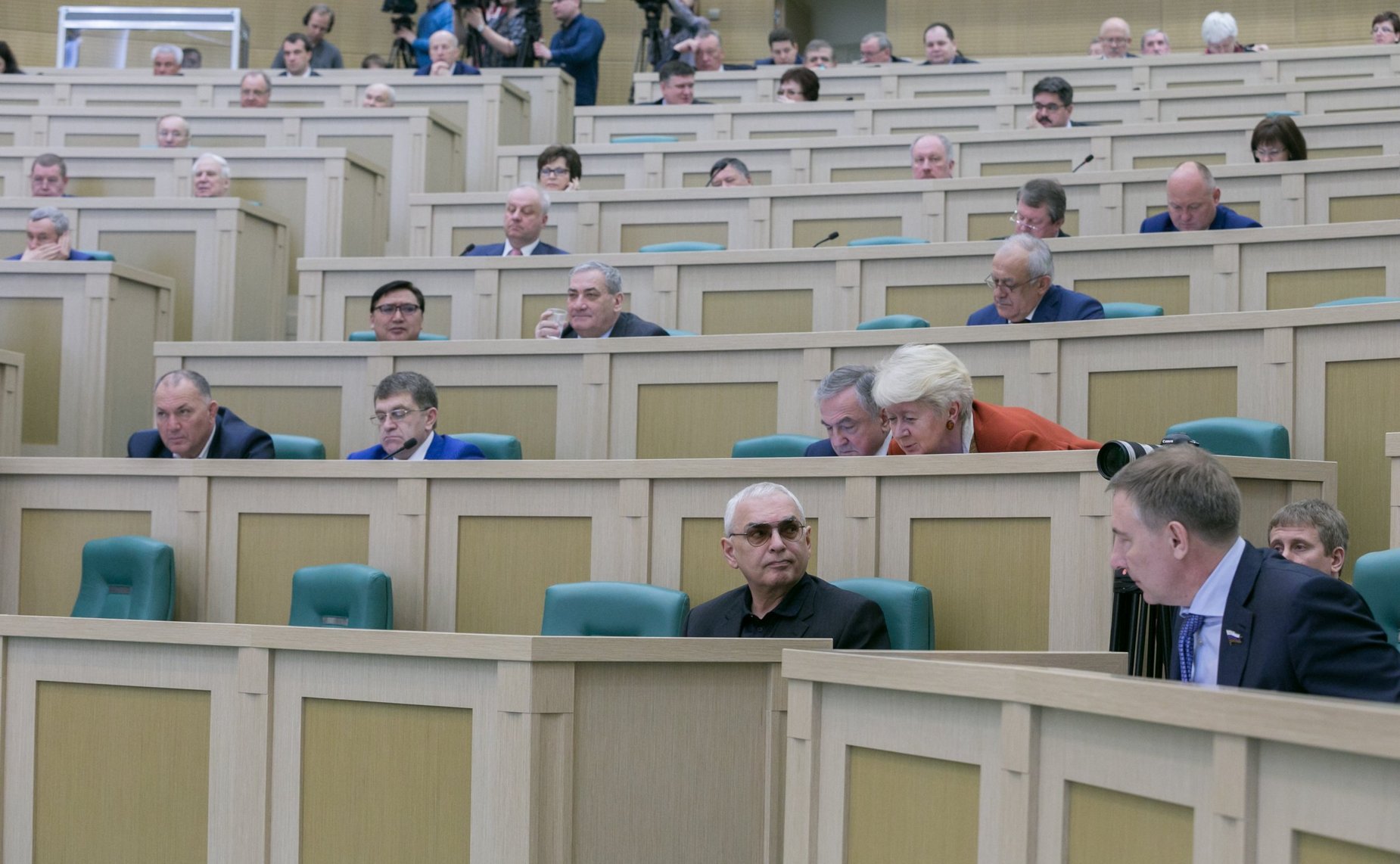 Зал заседаний Совета Федерации