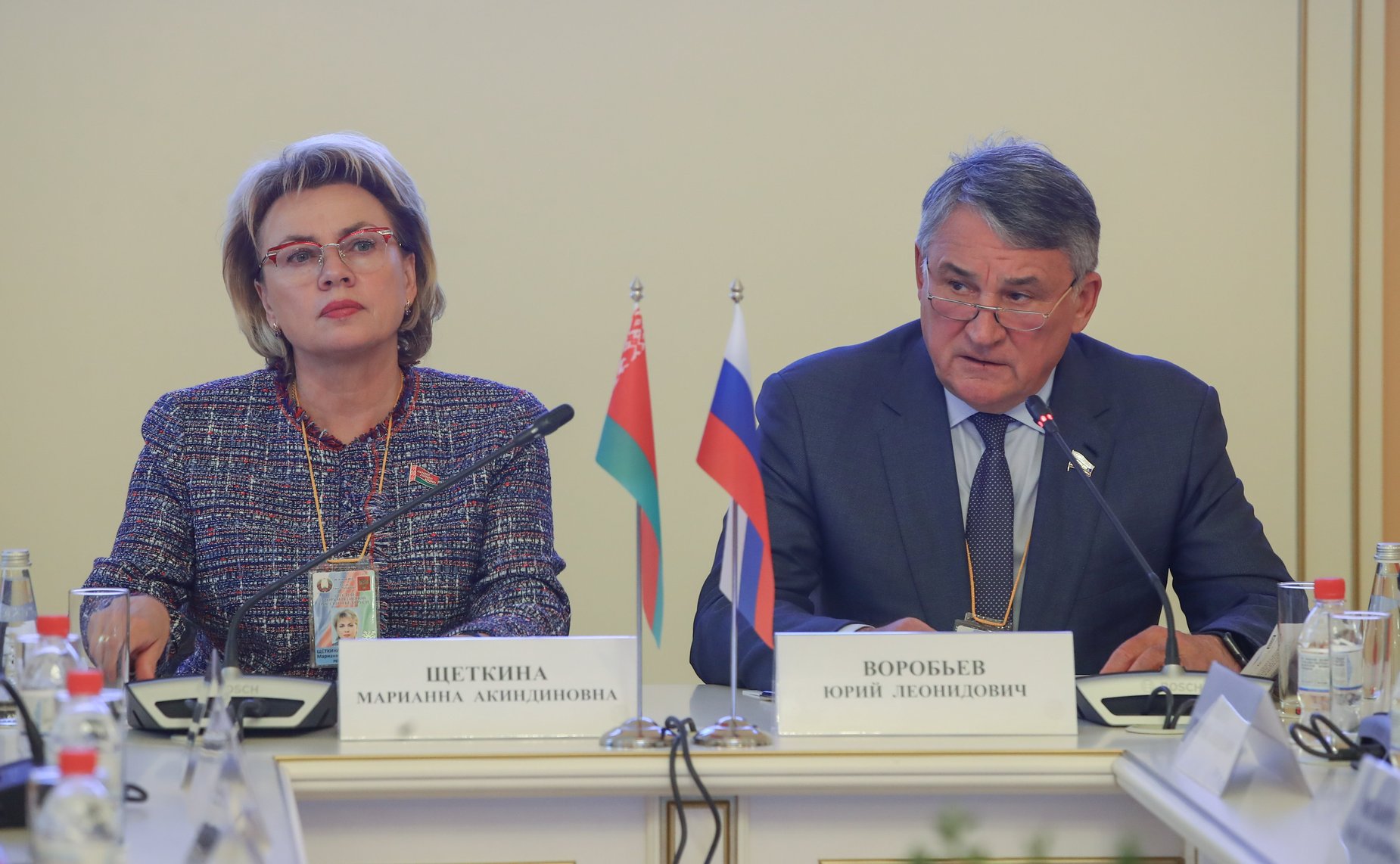 Марианна Щеткина и Юрий Воробьев