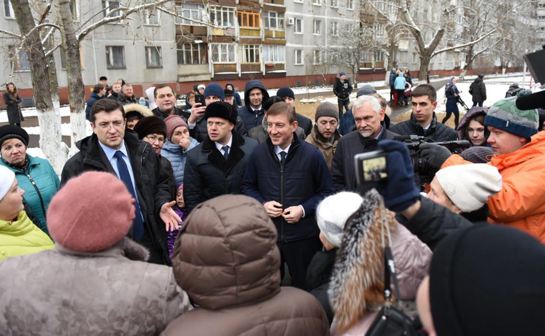 Андрей Турчак и Глеб Никитин побывали в Канавинском районе