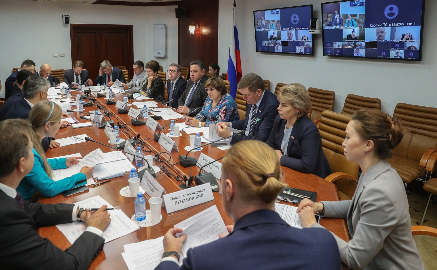 Заседание рабочей группы Комитета СФ по Регламенту и организации парламентской деятельности