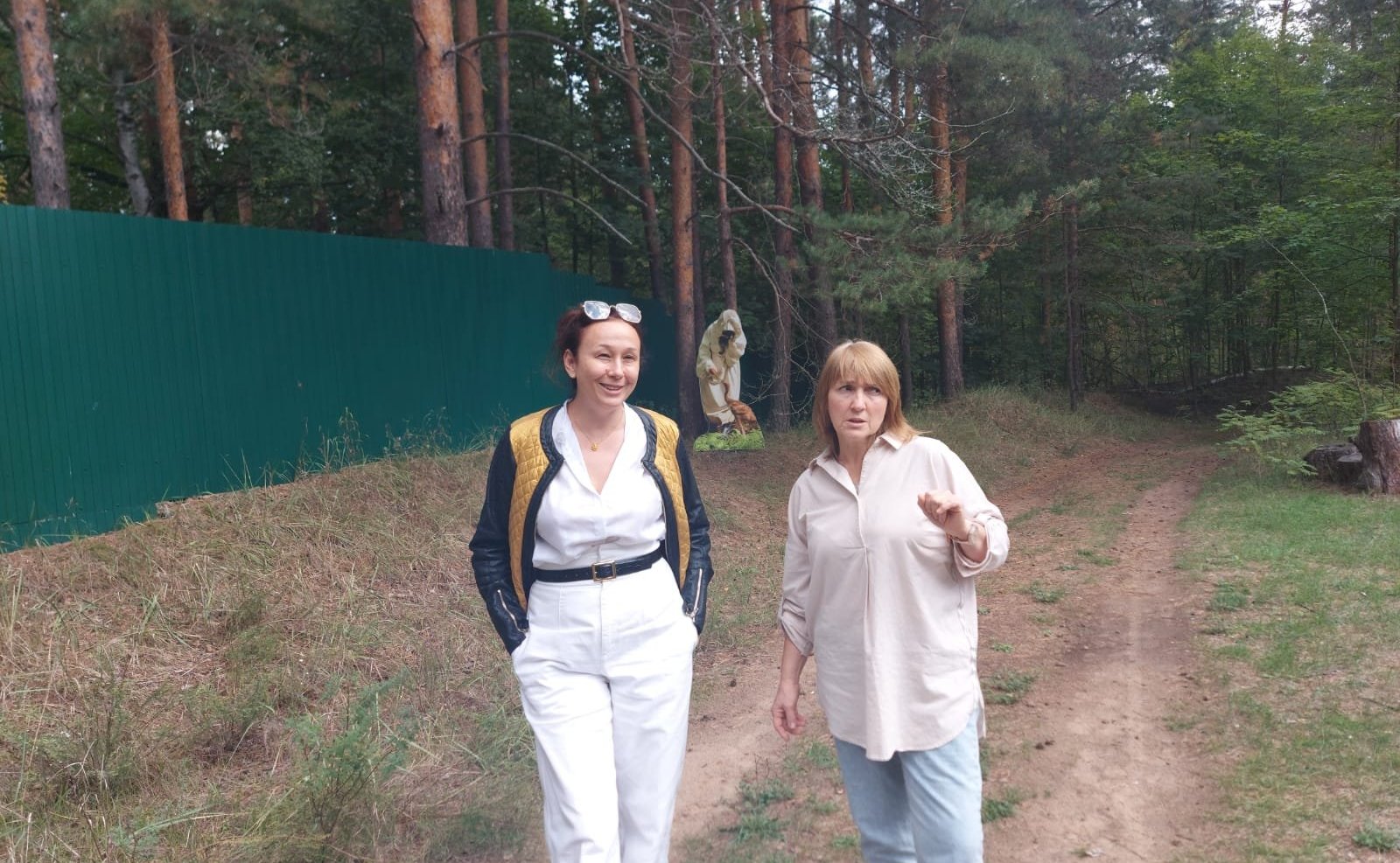 Ирина Петина в рамках поездки в регион посетила Окский государственный природный биосферный заповедник