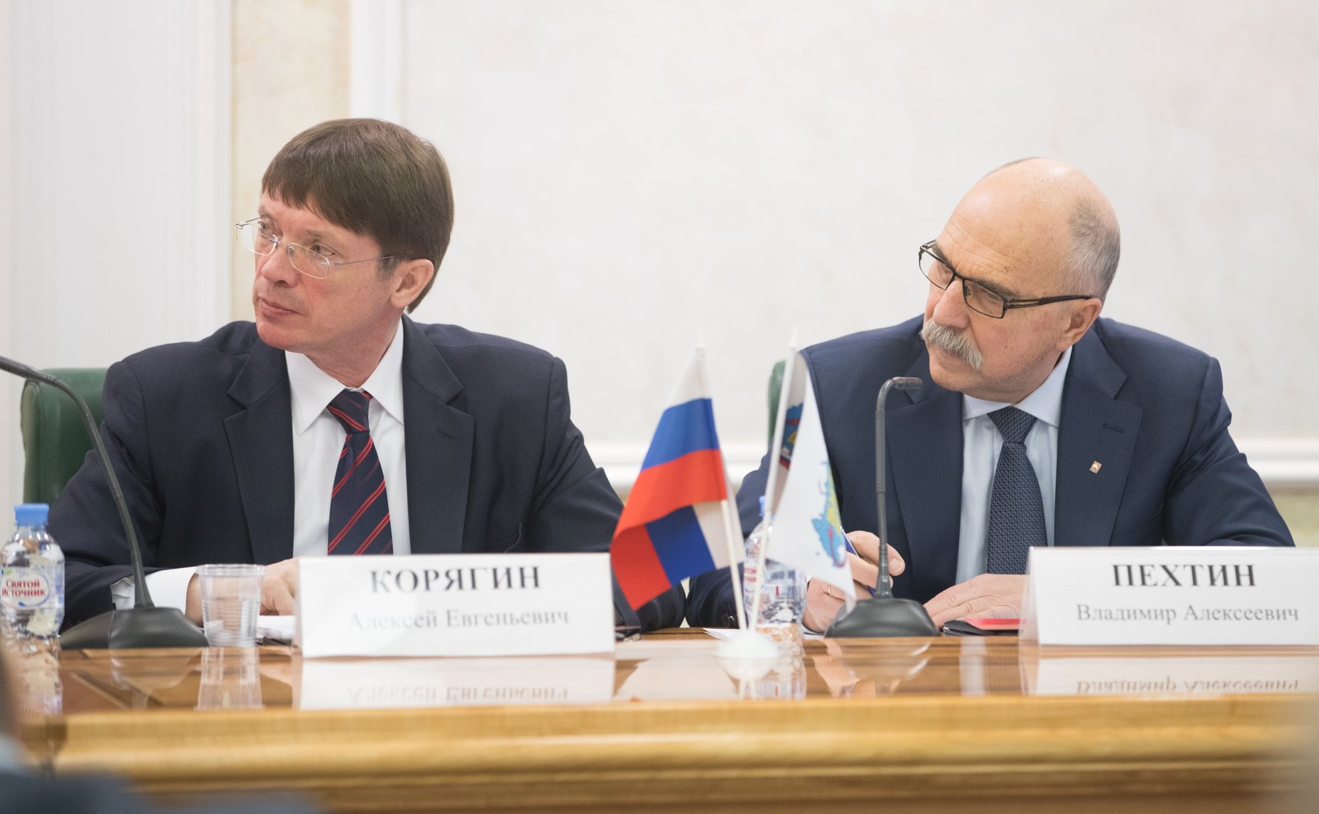 А. Корягин и В. Пехтин