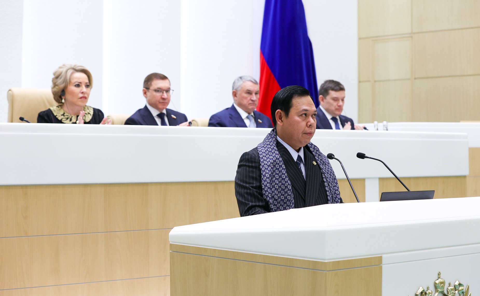 Председатель Совета представителей регионов Республики Индонезии Султан Бактиар Наджамудин