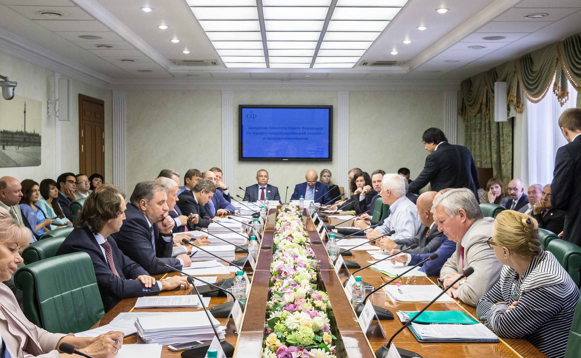 Заседание Комитета Совета Федерации по аграрно-продовольственной политике и природопользованию