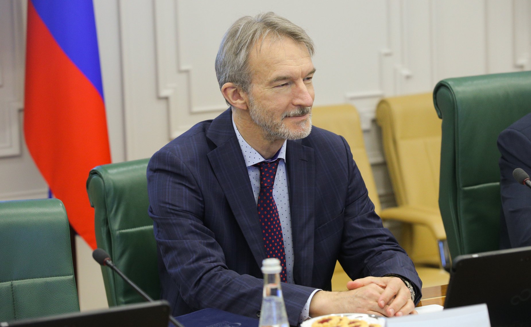 Константин Косачев провел встречу с делегацией Республиканской партии Армении во главе с заместителем председателя партии Арменом Ашотяном