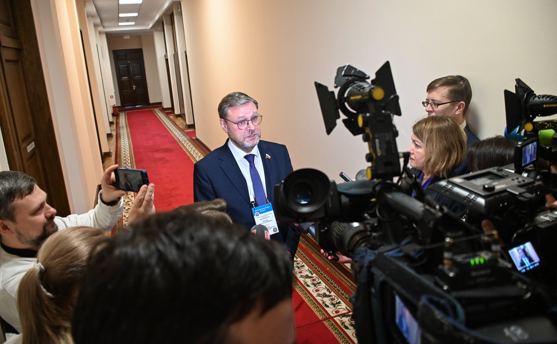 Пресс-подход Константина Косачева