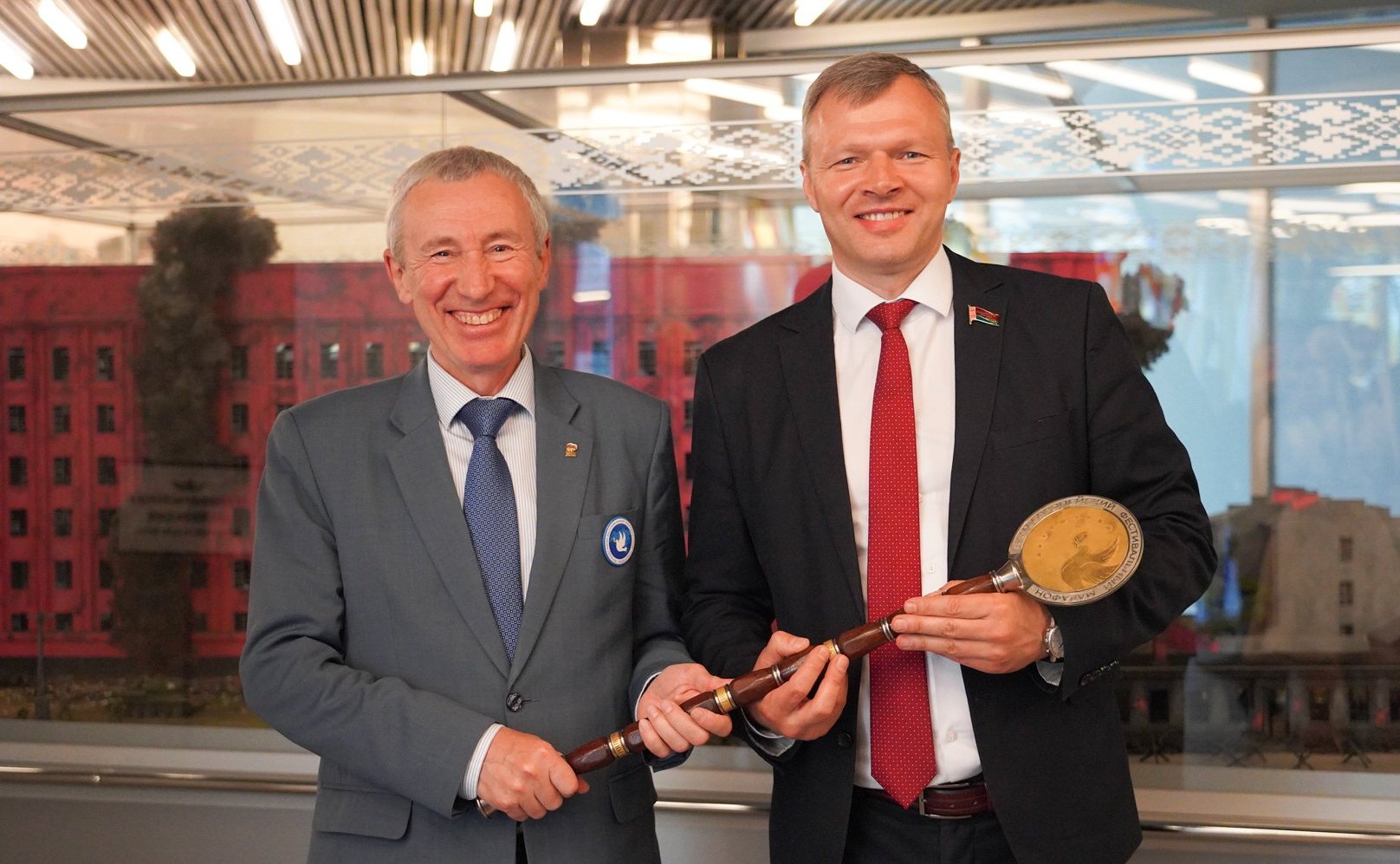 Сенаторы РФ приняли участие в мероприятиях VI Международного фестивального марафона в Минске