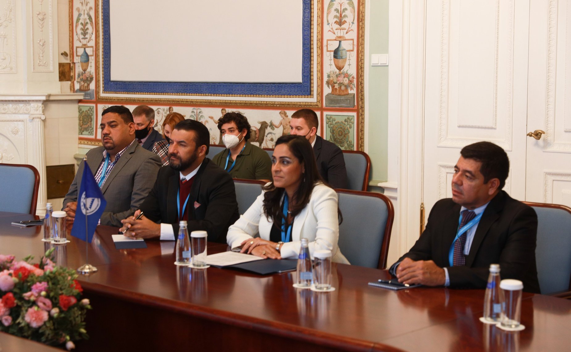 Встреча Председателя СФ Валентины Матвиенко с Председателем Центральноамериканского парламента Фанни Каролиной Салинас Фернандес