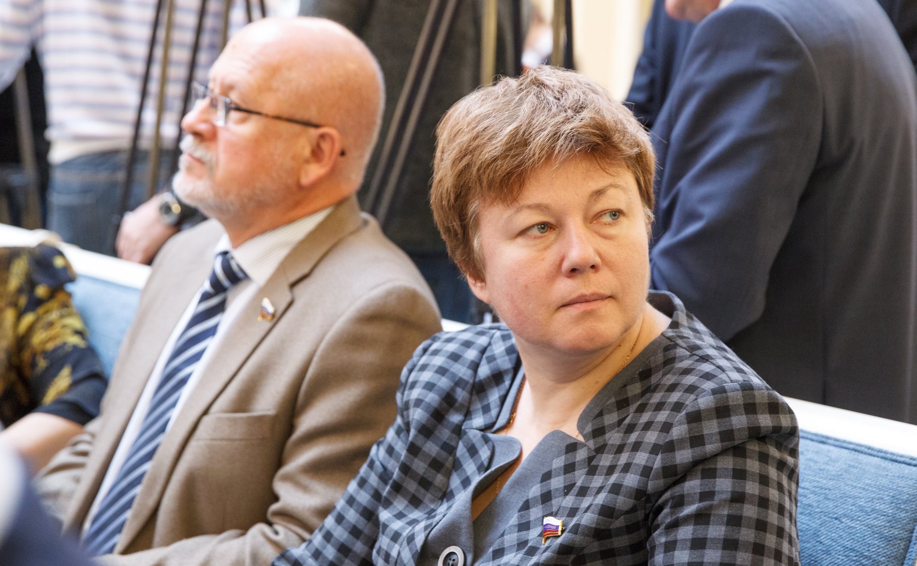 Церемония передачи наград родственникам погибших журналистов