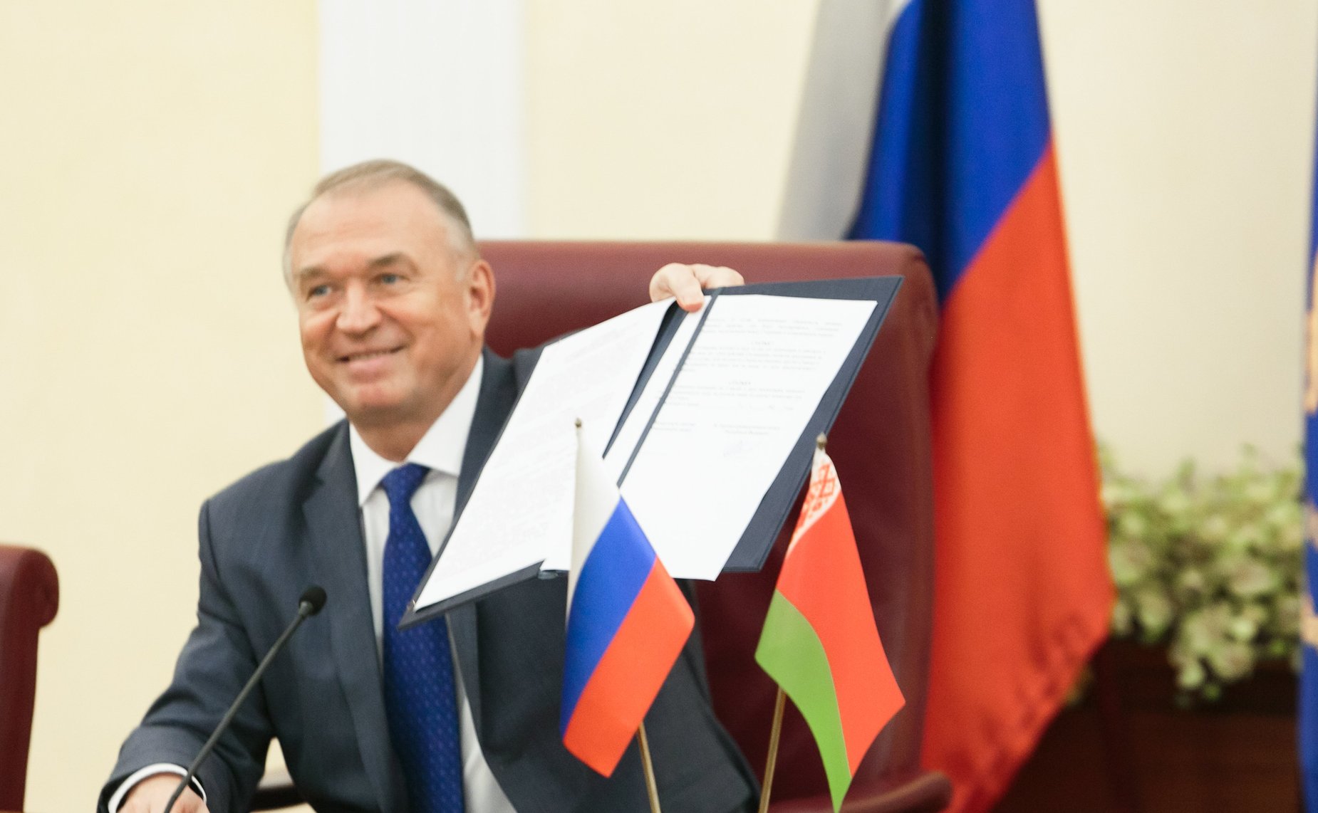 Заседание Совета делового сотрудничества торгово-промышленных палат России и Беларуси