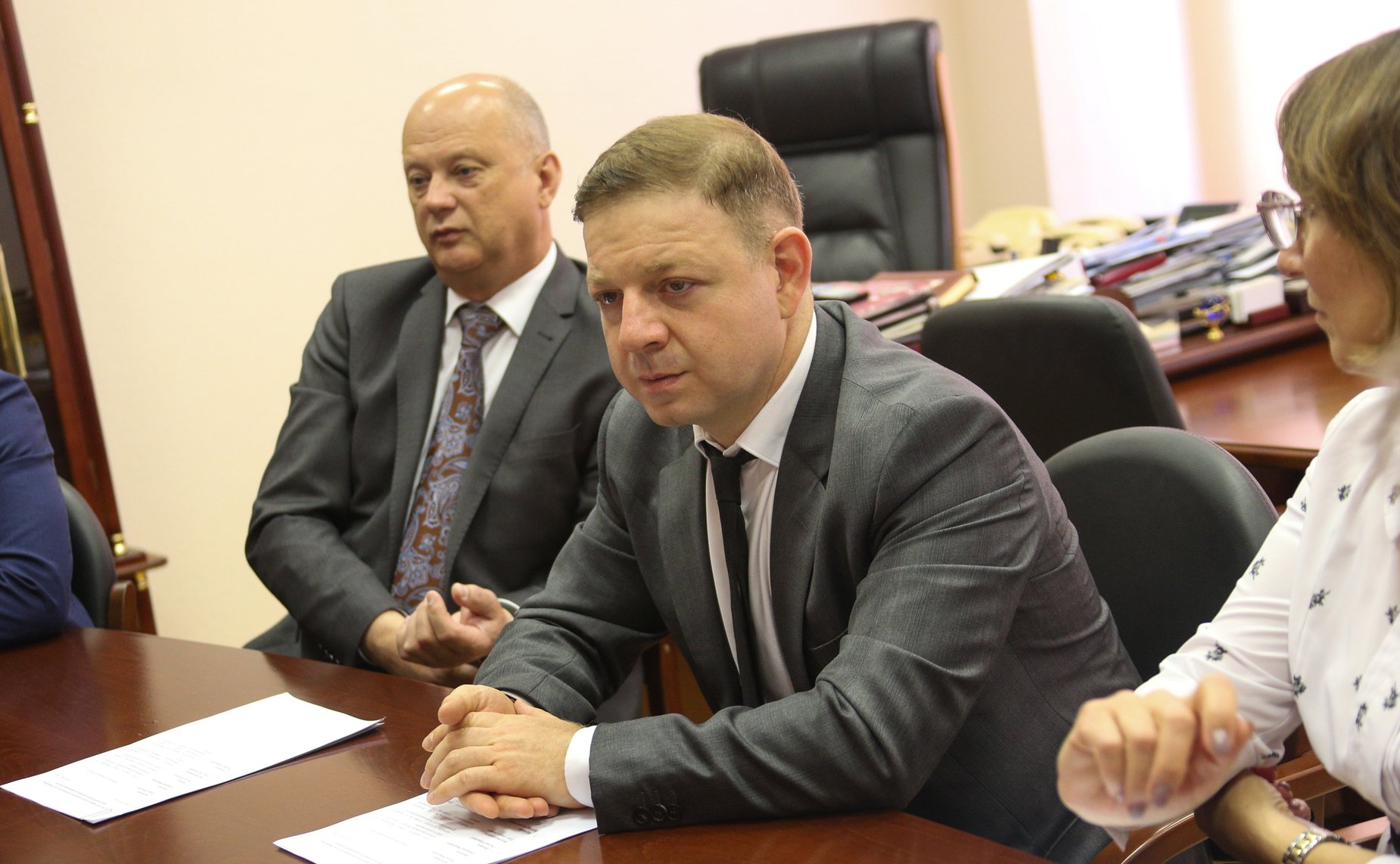 Рабочая встреча председателя Алексея Майорова Комитета СФ по аграрно-продовольственной политике и природопользованию с представителями делегации Астраханской области во главе с губернатором