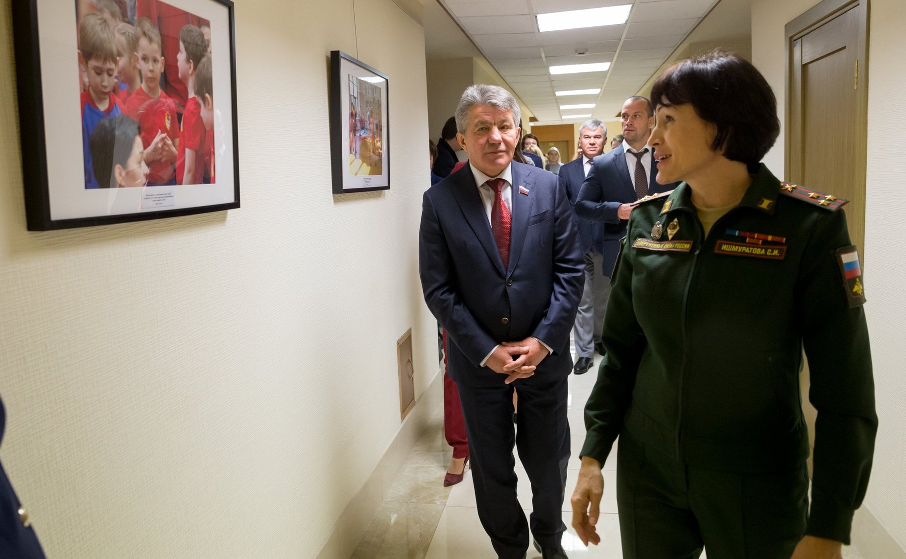 Открытие в Совете Федерации выставки «ЦСКА: прошлое, настоящее, будущее»