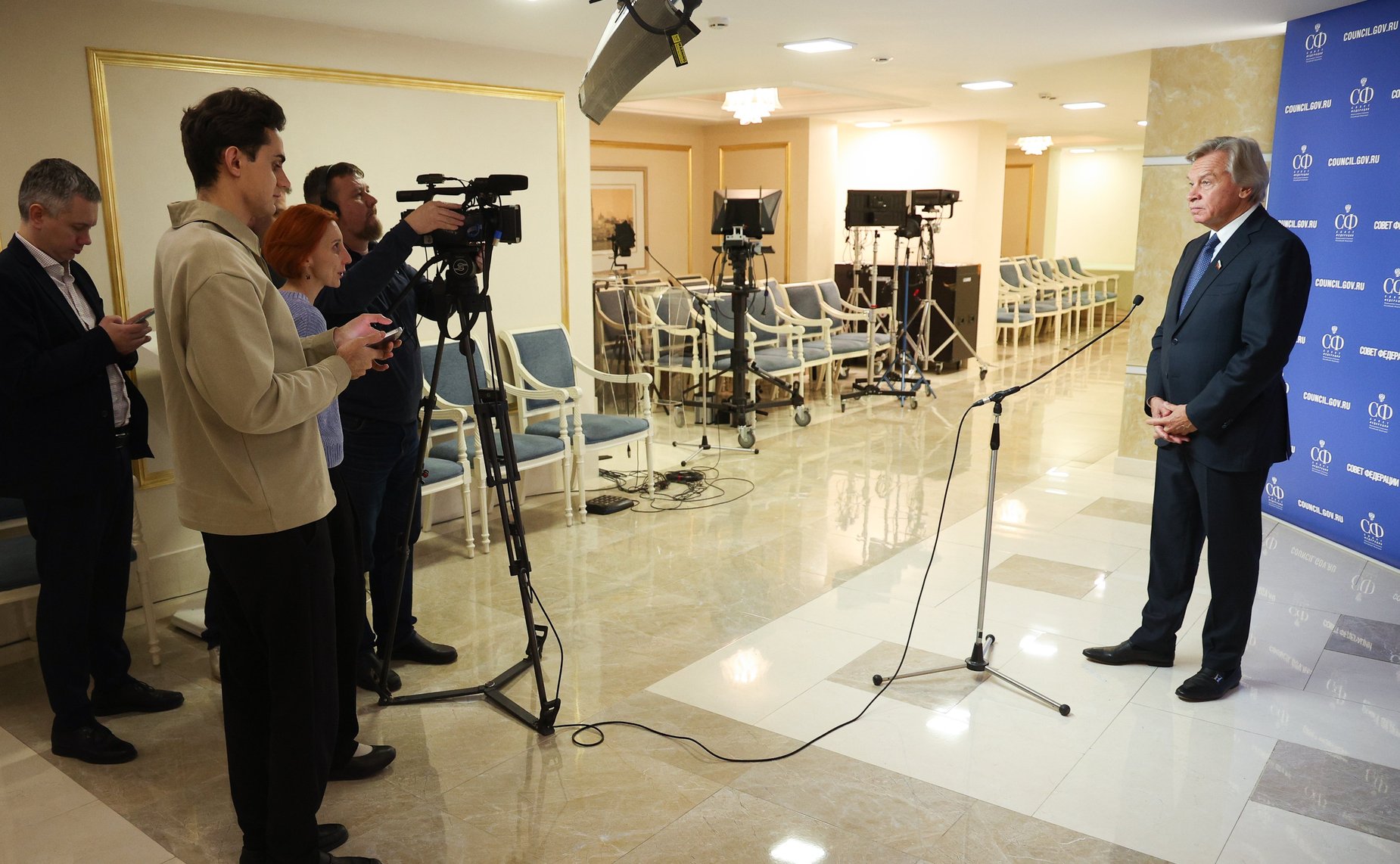 Пресс-подход Алексея Пушкова