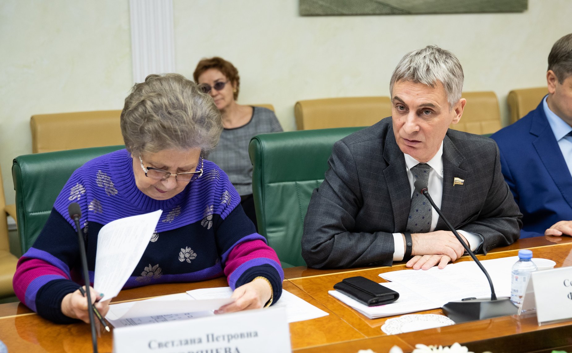 Светлана Горячева и Сергей Фабричный