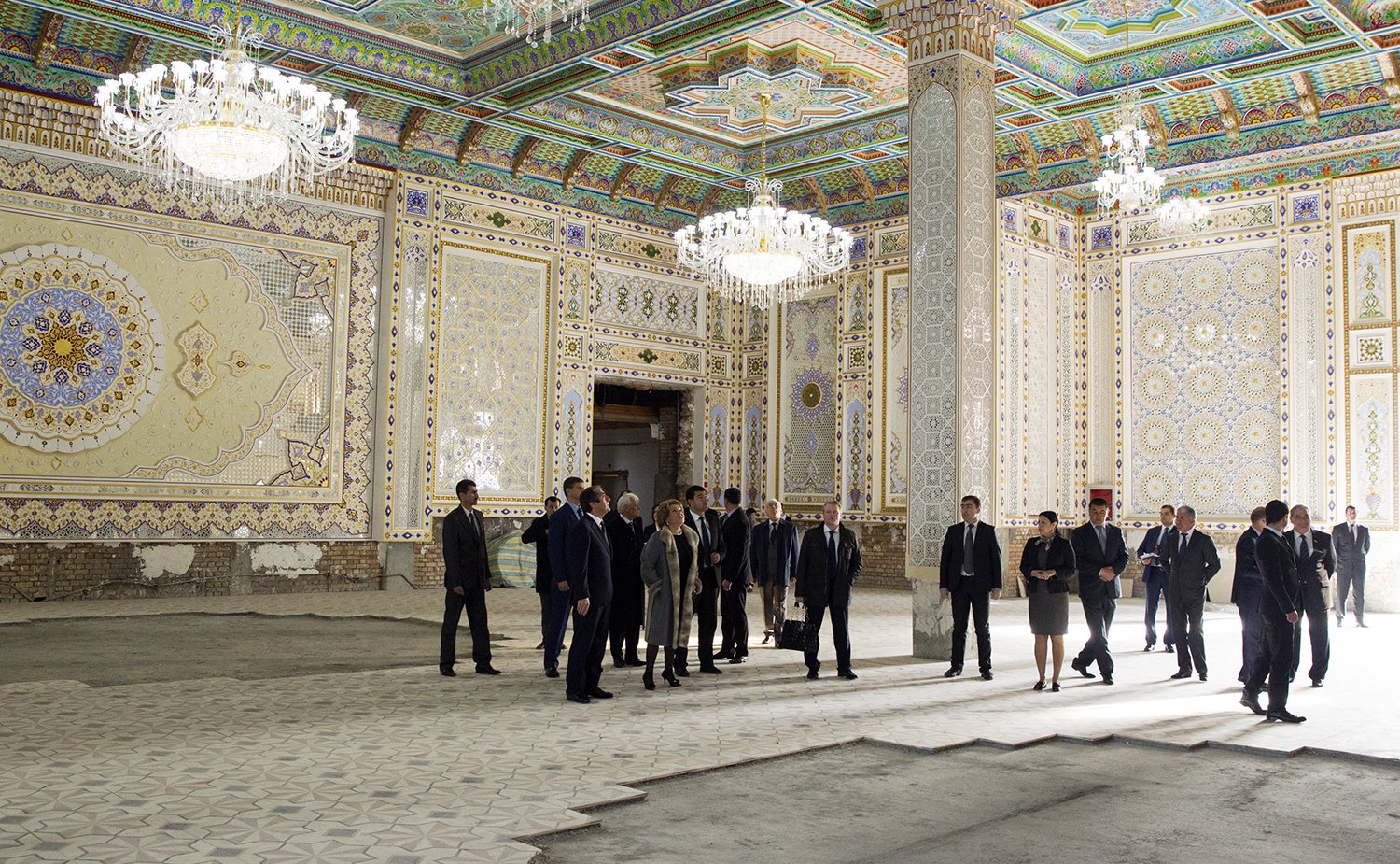 Визит делегации Совета Федерации во главе с Председателем СФ в Таджикистан 37