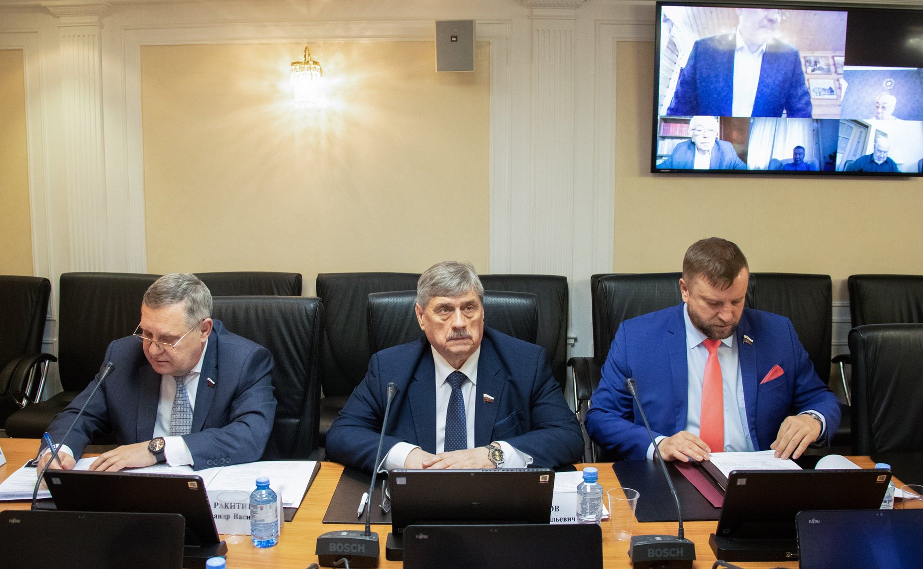 Совместное заседание Комитета СФ по международным делам и Комитета СФ по обороне и безопасности