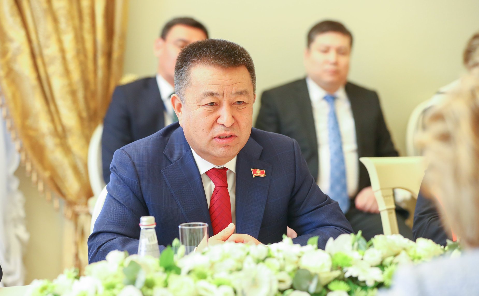 Председатель Жогорку Кенеша (парламента) Кыргызской Республики Чыныбай Турсунбеков