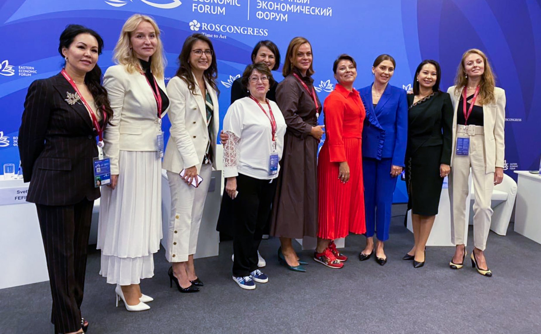 Людмила Талабаева приняла участие в работе выездной гостиной Евразийского женского форума «Непрерывное развитие: выбор или необходимость для женщин-лидеров?» в рамках VI Восточного экономического форума