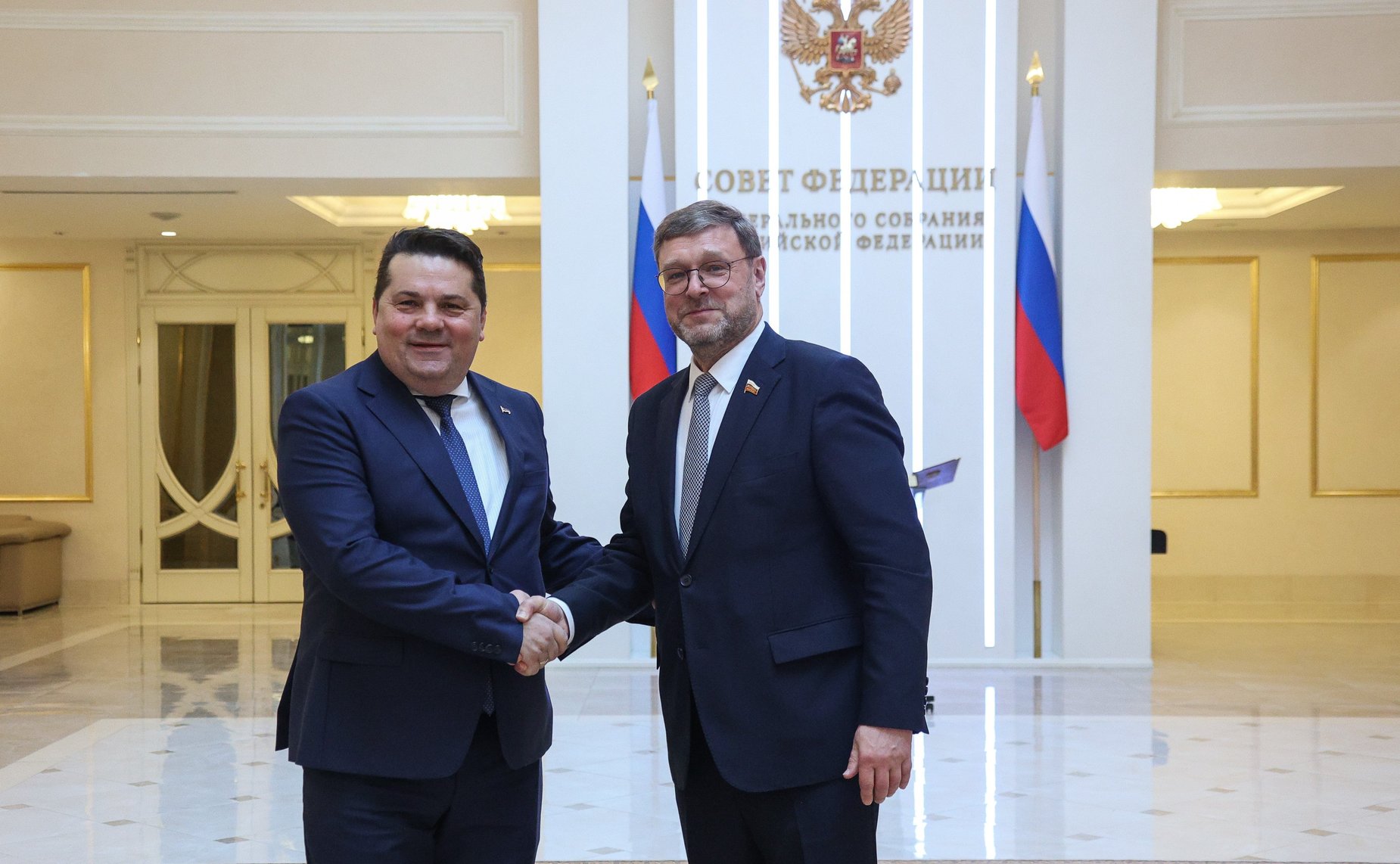 Валентина Матвиенко провела встречу с Председателем Народной скупщины Республики Сербской Ненадом Стевандичем