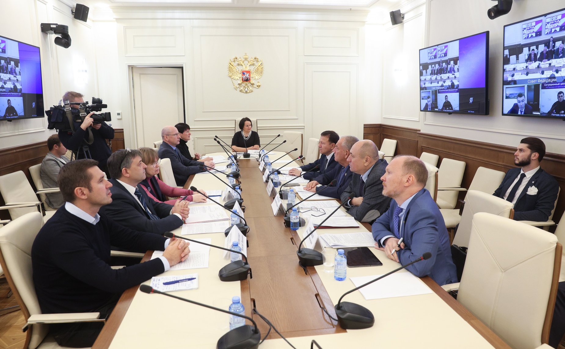 Совещание Комитета СФ по аграрно-продовольственной политике и природопользованию на тему «Обсуждение предложения правительства Приморского края о внесении изменений в некоторые законодательные акты РФ»