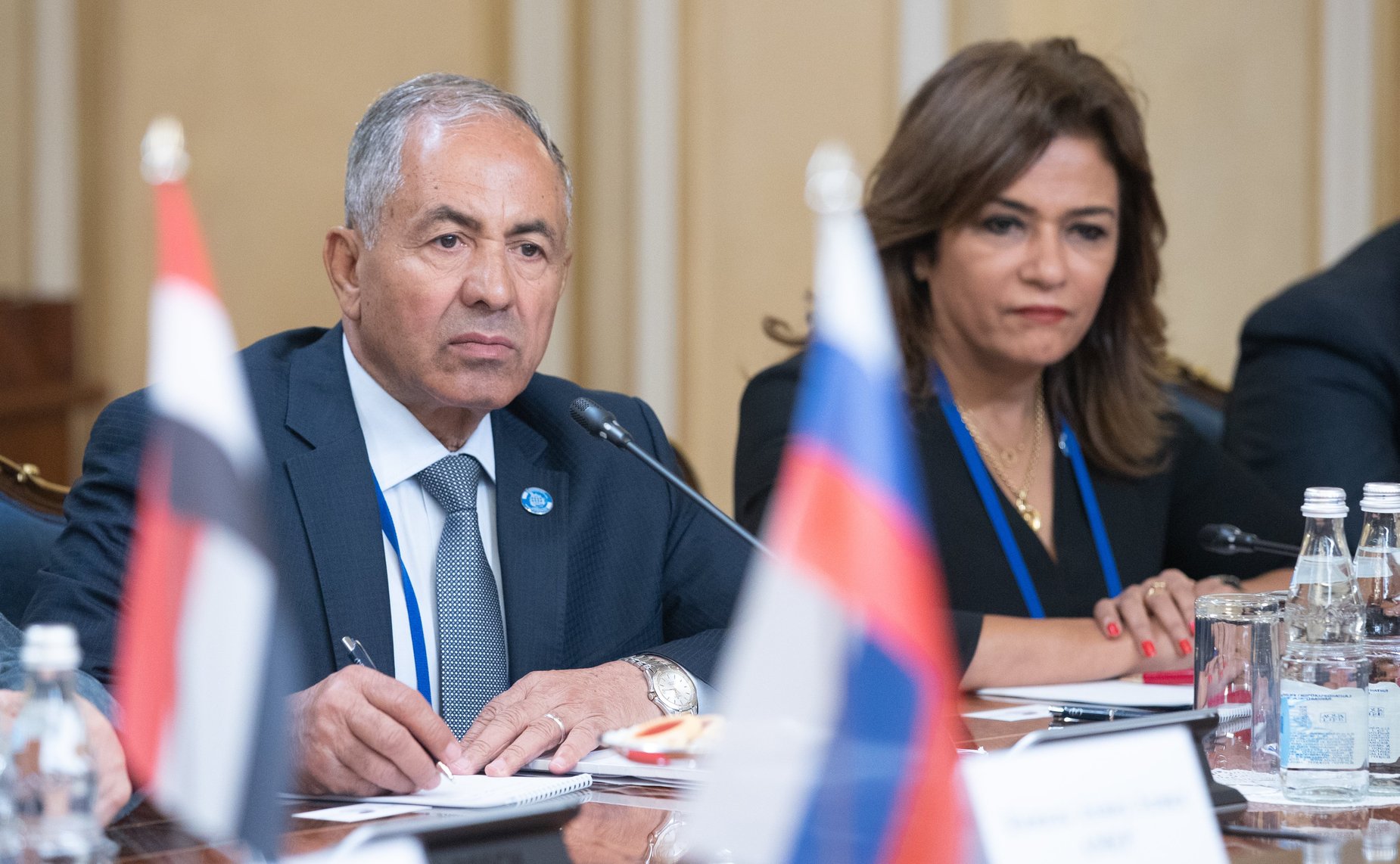 Встреча В. Матвиенко с Председателем Палаты депутатов Арабской Республики Египет Али Абдель Алемом