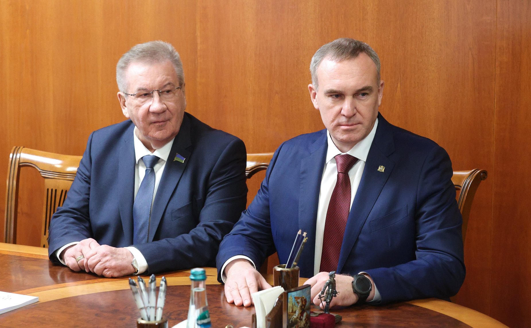 Валентина Матвиенко провела встречу с губернатором Ханты-Мансийского автономного округа – Югры Русланом Кухаруком