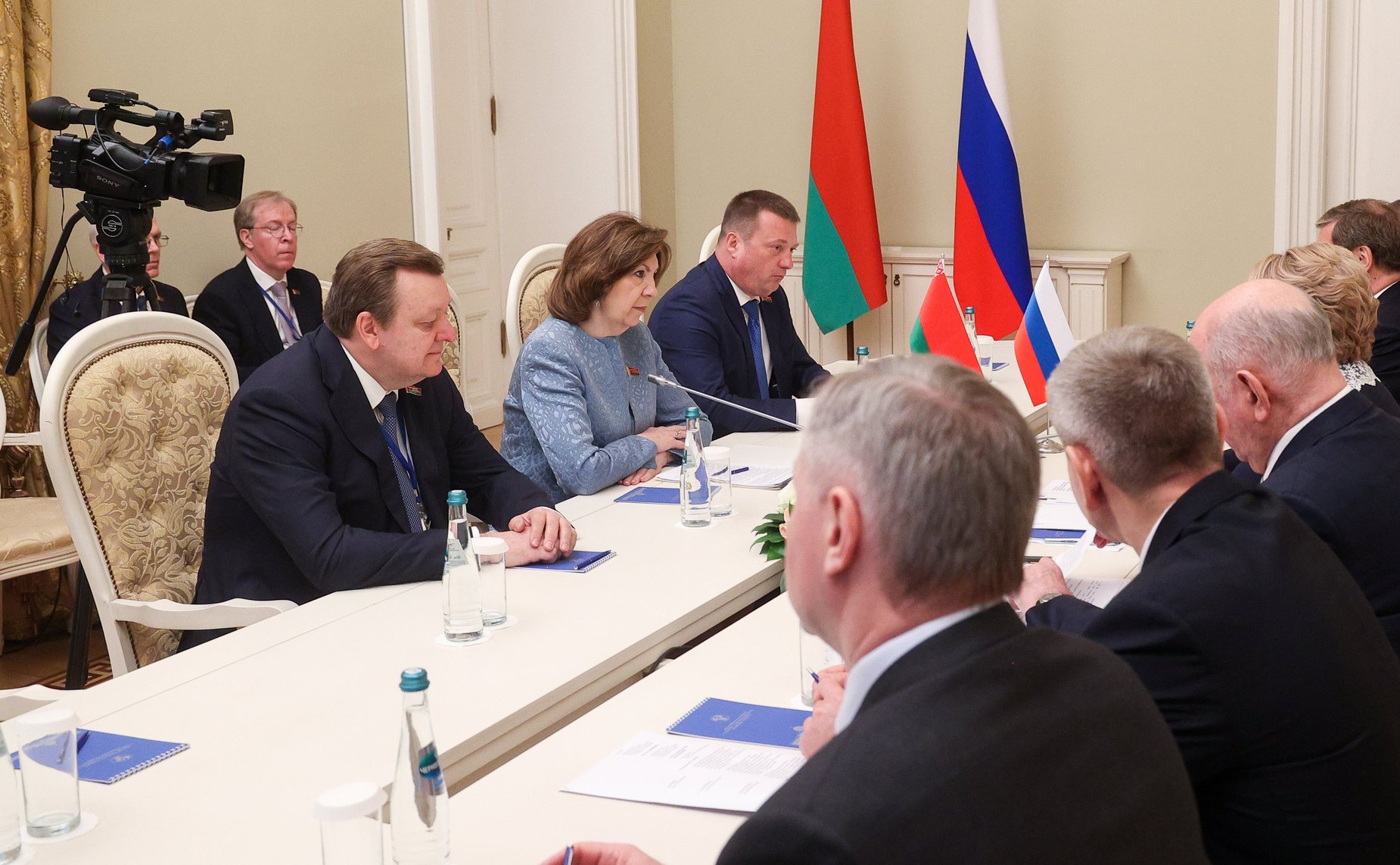 Валентина Матвиенко провела встречу с Председателем Совета Республики Национального собрания Республики Беларусь Натальей Кочановой