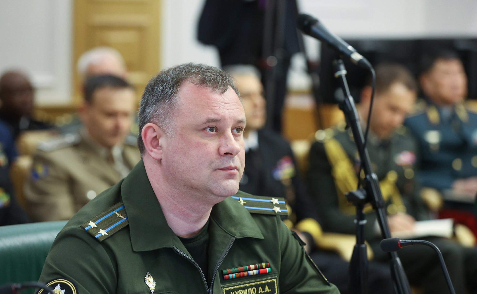 Брифинг для военных атташе иностранных государств, аккредитованных в Российской Федерации