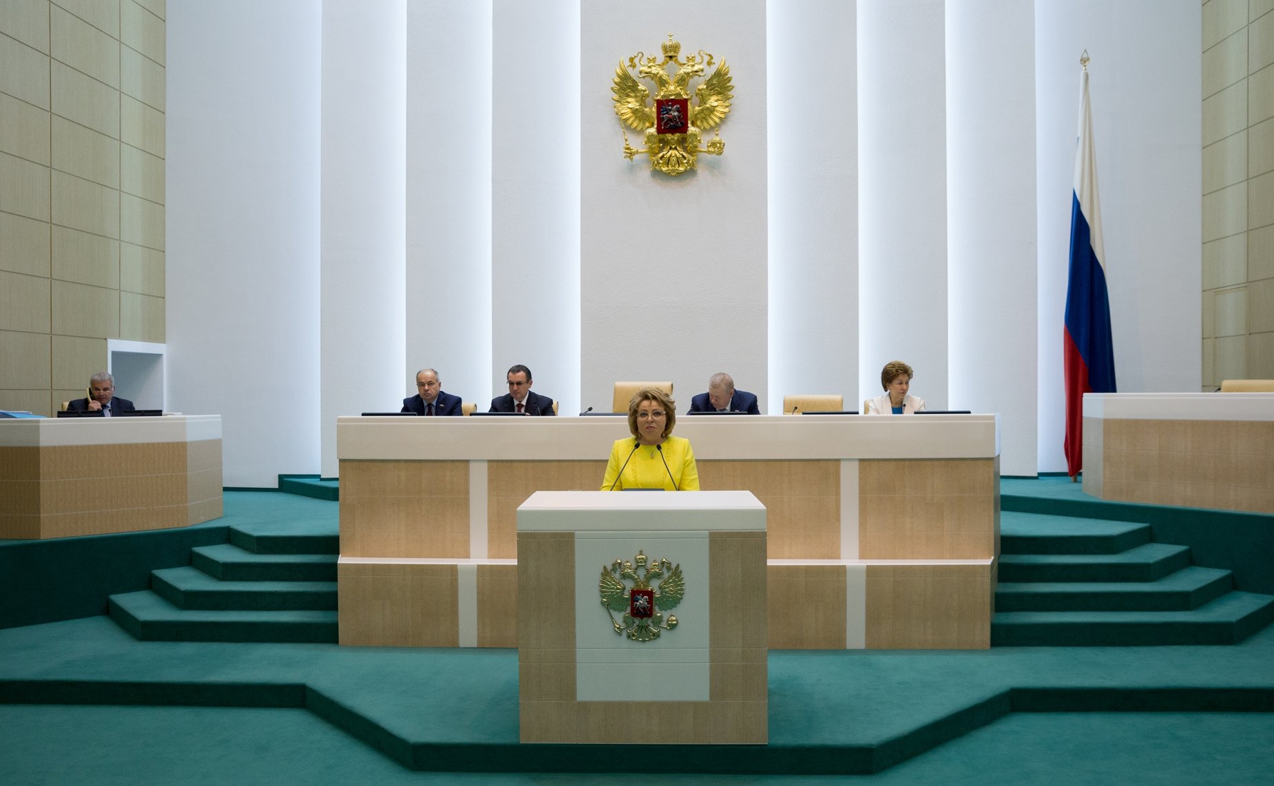 Выступление В. Матвиенко