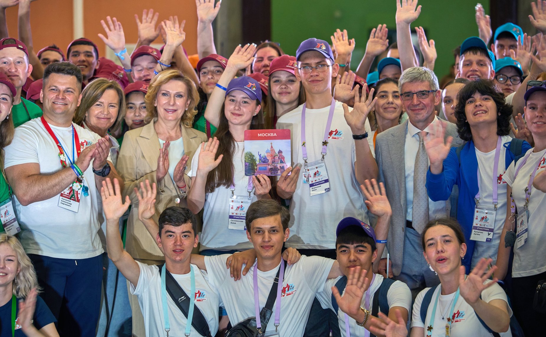 Участники «Поезда Памяти» прибыли в город-герой Москву (фото Фонд «Культурное пространство»)