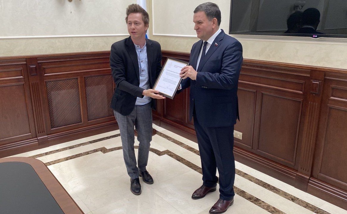 Награды Совета Федерации вручил Сергей Перминов за заслуги в Ленинградской области