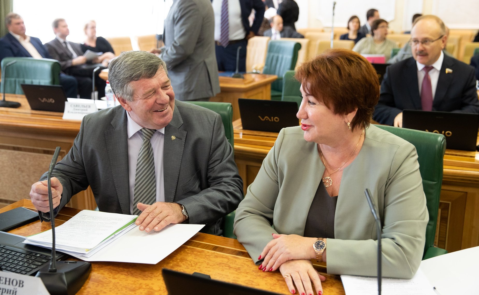 Валерий Семенов и Елена Перминова