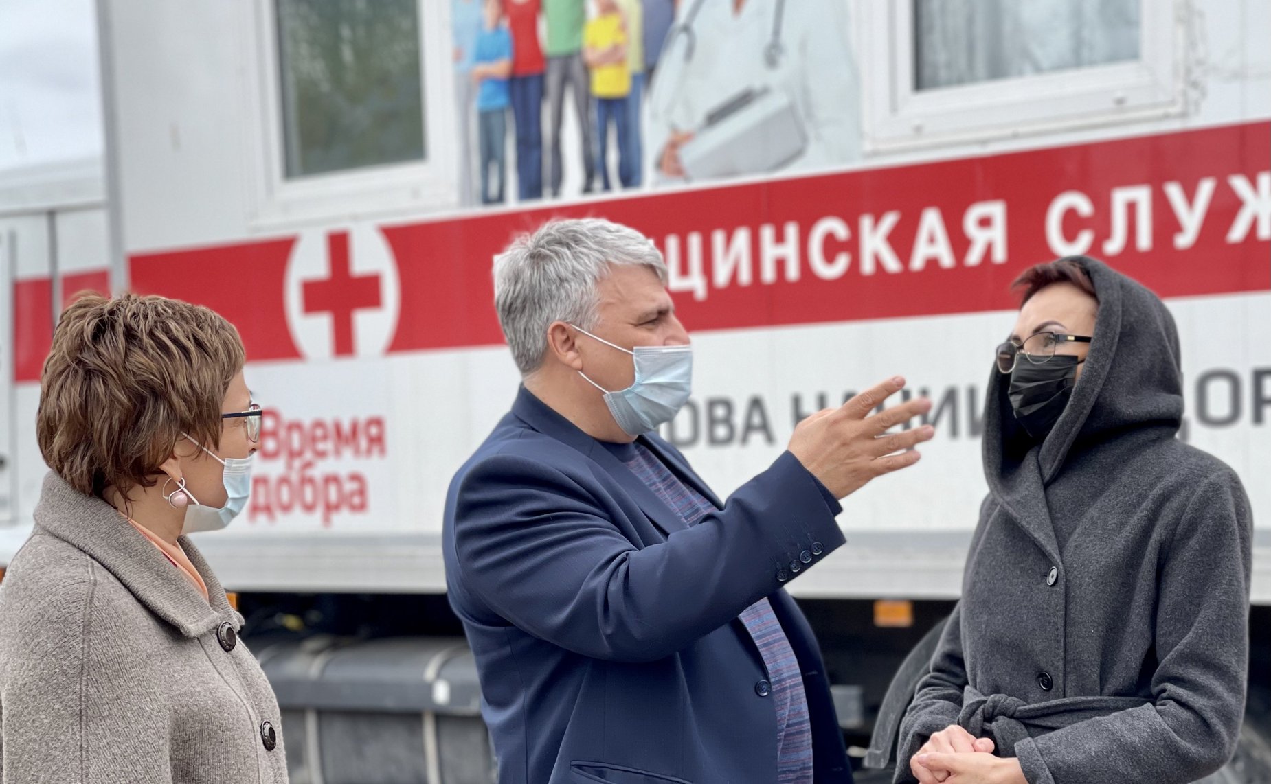 Татьяна Кусайко посетила медицинские учреждения Кольского района