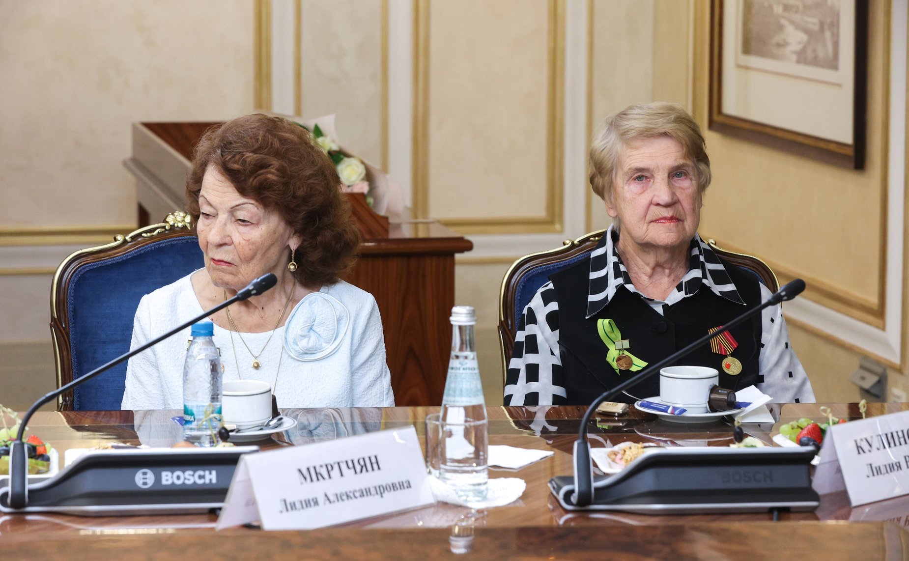 Встреча Председателя Совета Федерации Валентины Матвиенко с делегацией общества «Жители блокадного Ленинграда» Санкт-Петербурга