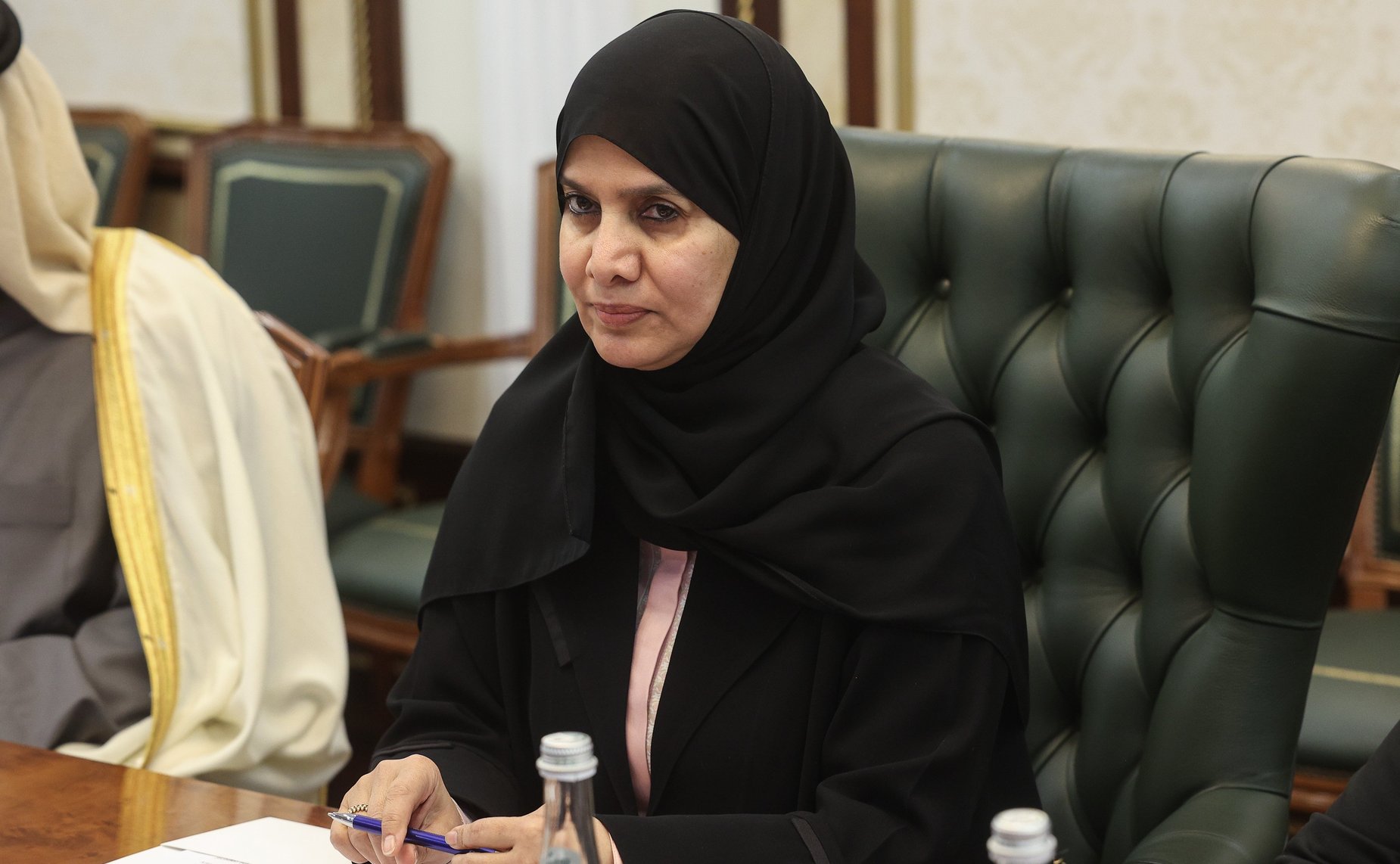 Первый заместитель Председателя Совета Федерации Андрей Яцкин провел встречу с заместителем Председателя Консультативного Совета Государства Катар Хамдой Аль-Сулейти