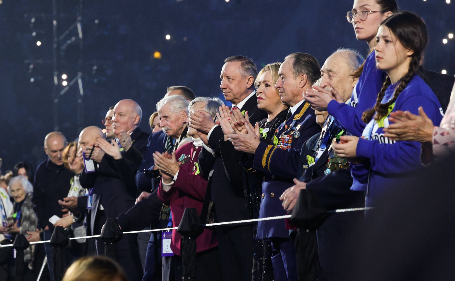 Председатель Совета Федерации Валентина Матвиенко посетила концерт-реквием, посвящённый 80-летию полного освобождения Ленинграда от фашистской блокады