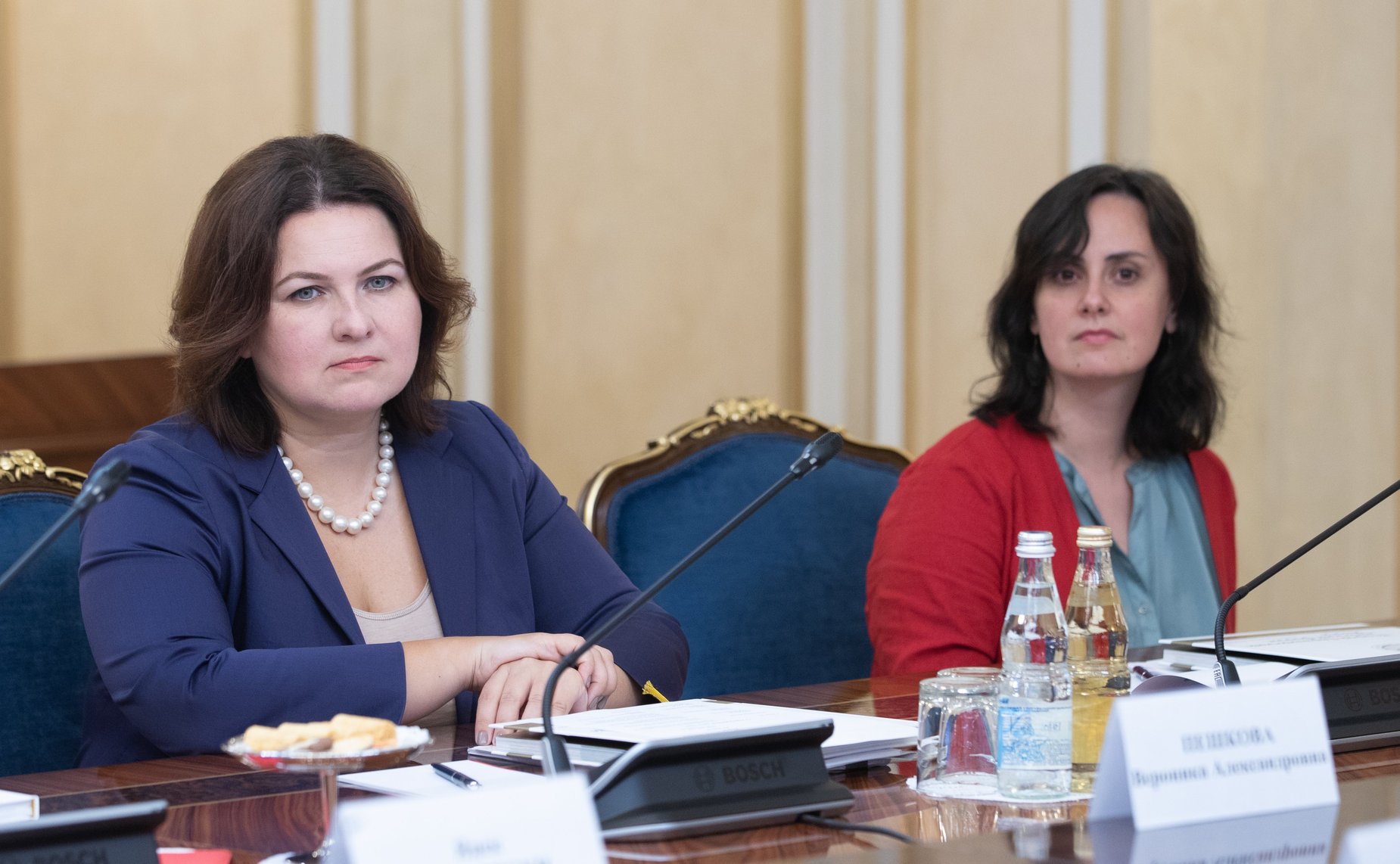 Встреча членов Совета Евразийского женского форума с делегацией Организации Объединенных Наций