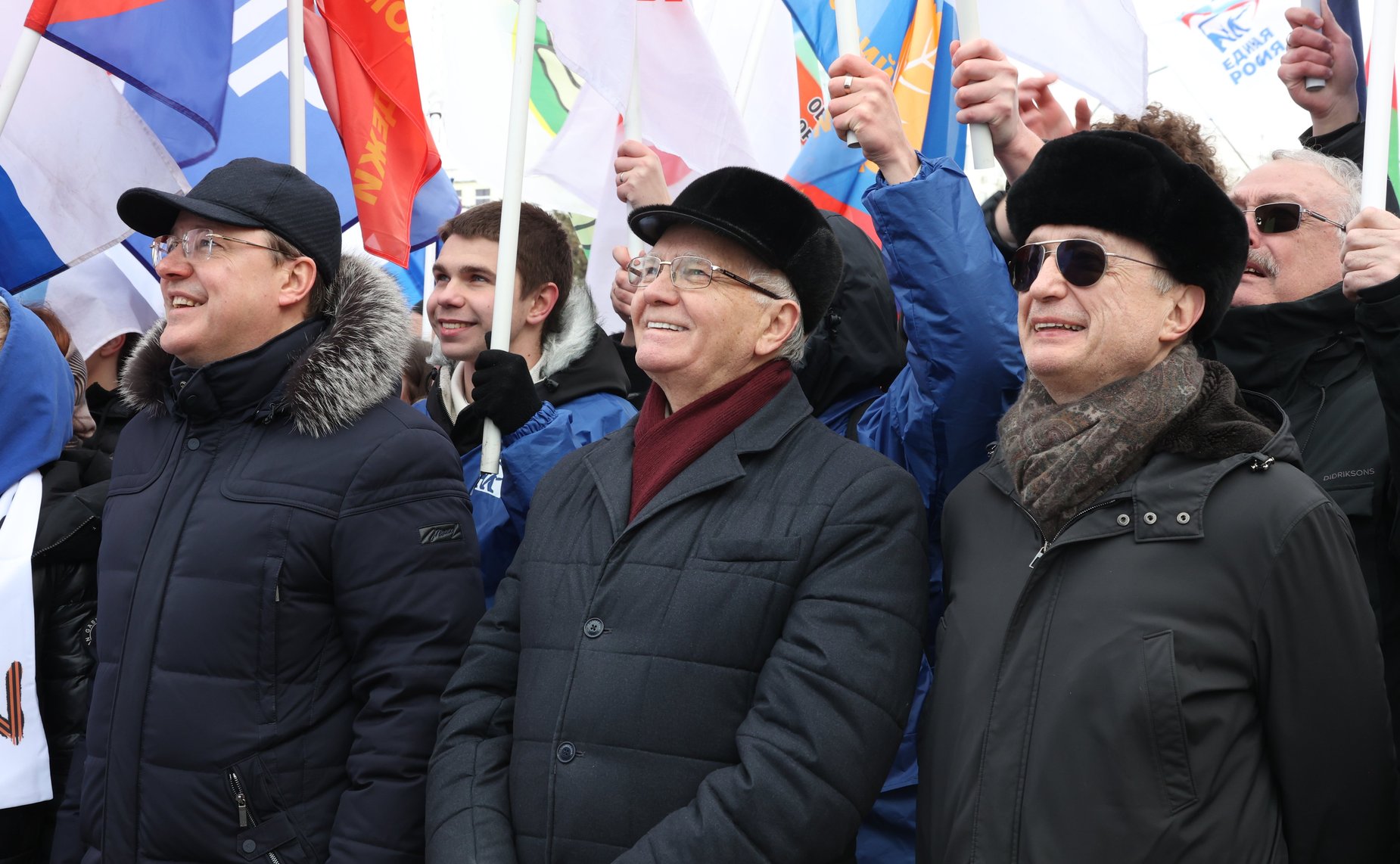 Фарит Мухаметшин в Самаре принял участие в митинг-концерте «Вместе — За Россию!»