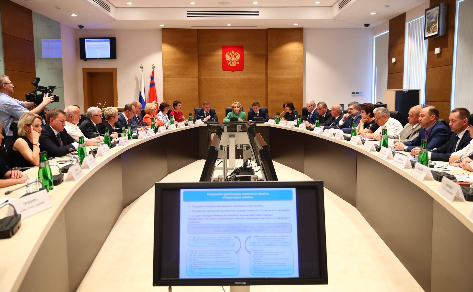 В. Матвиенко в Волгоградской областной Думе
