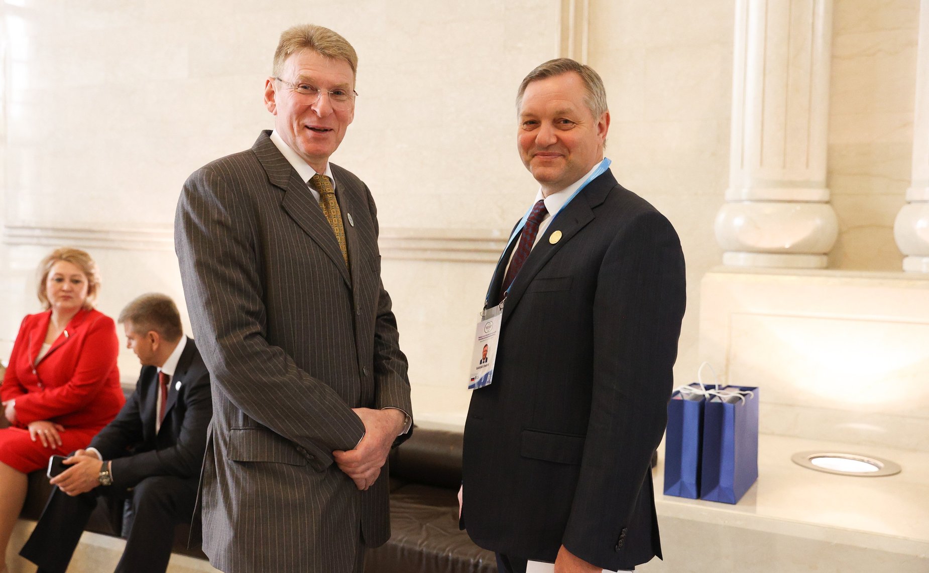 Встреча Председателя Совета Федерации Валентины Матвиенко с Председателем Меджлиса Милли Генгеша Туркменистана Гульшат Маммедовой