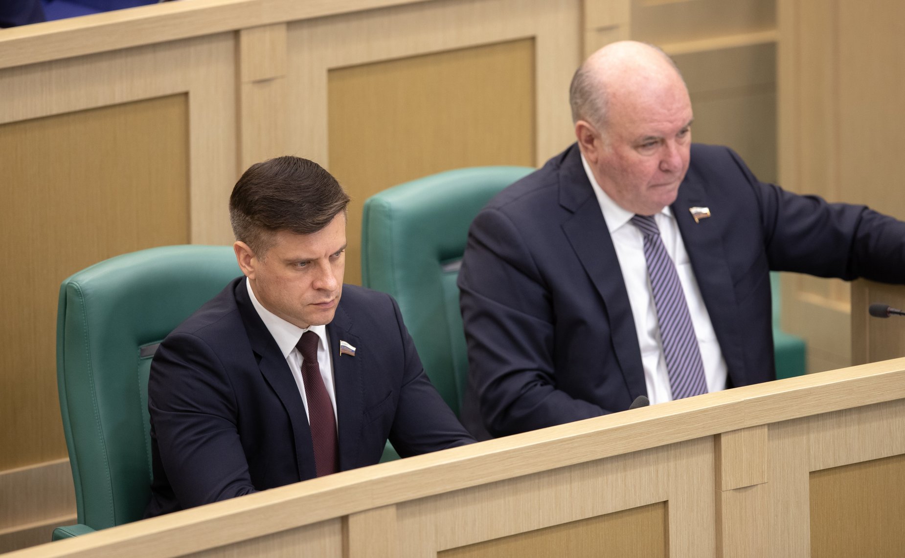 Юрий Архаров и Григорий Карасин