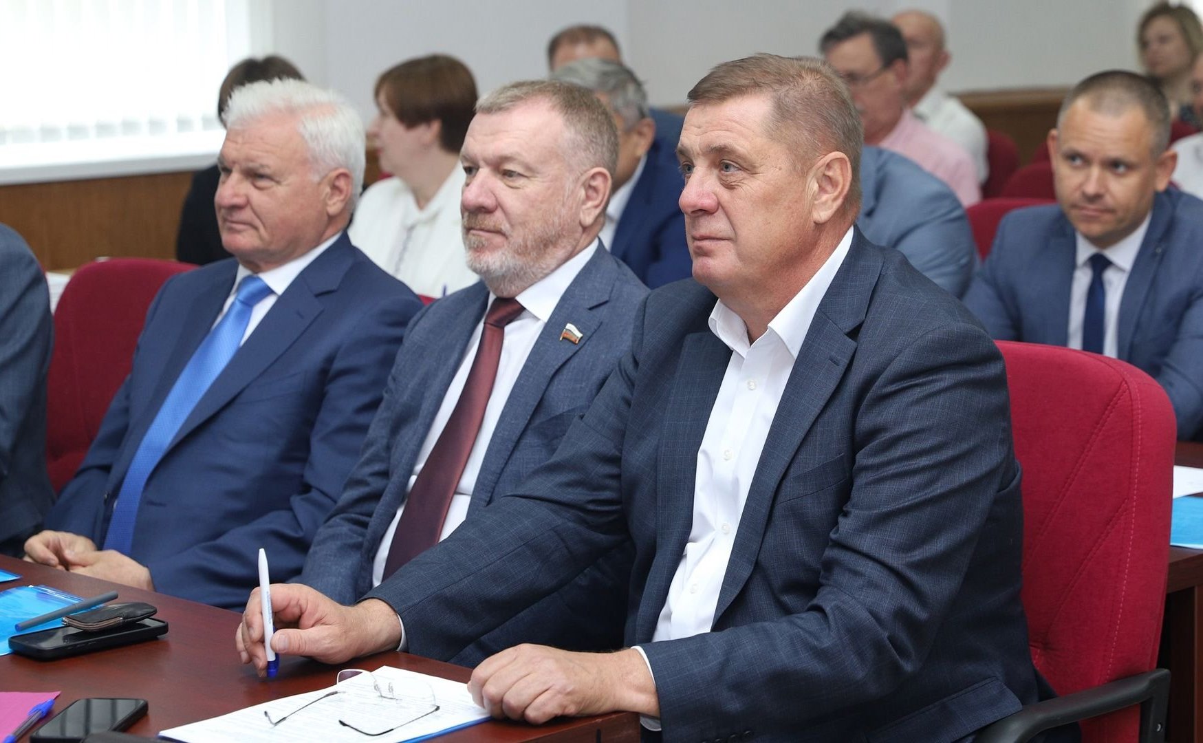 Сергей Горняков и Николай Семисотов приняли участие в выездном заседании Совета руководителей представительных органов муниципальных образований области при Волгоградской областной Думе